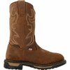 Rocky Original Ride USA Western Boot, BROWN, M, Size 7 RKW0420